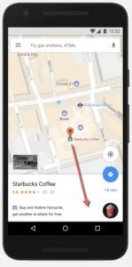 promoted places within Google maps